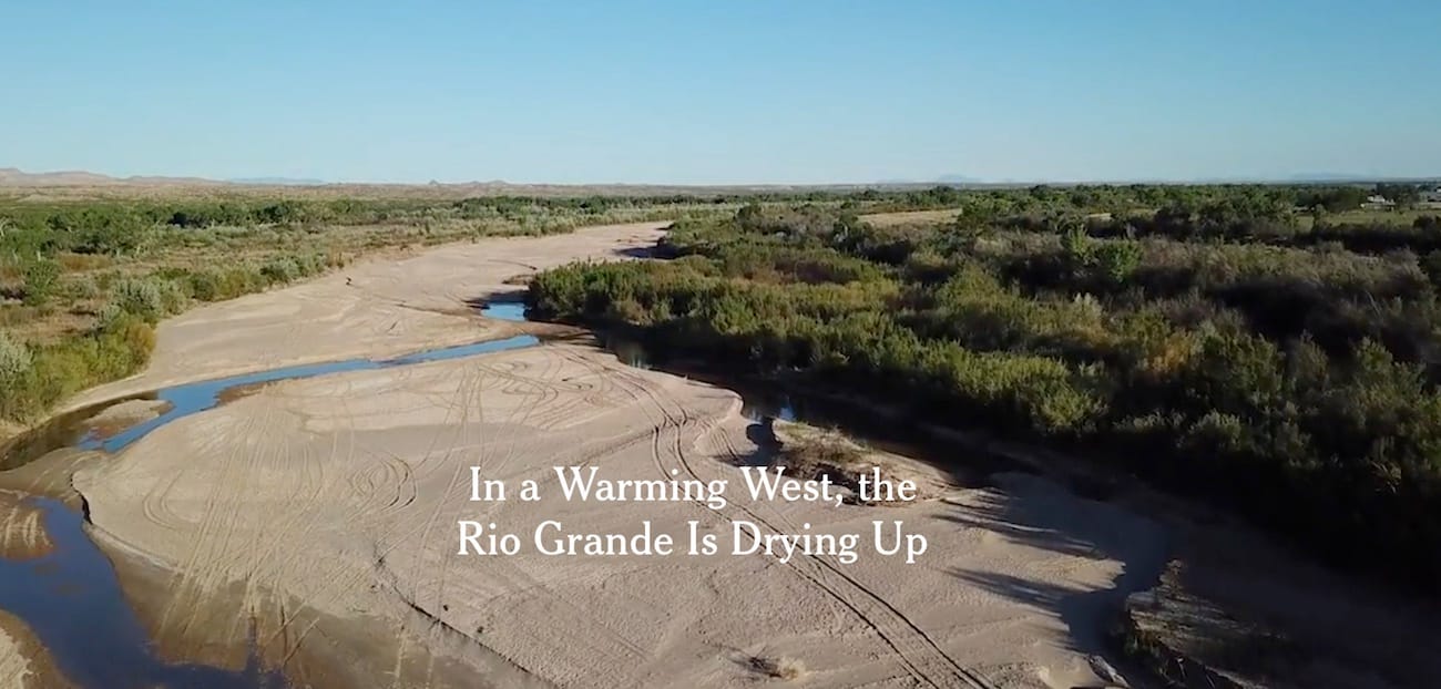 In a Warming West, the Rio Grande Is Drying Up