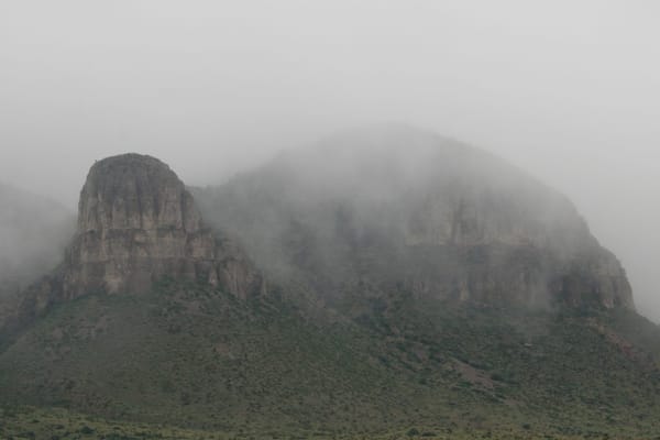 Rain storm in West Texas